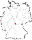 Karte Henneberg bei Meiningen
